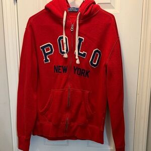 Ralph Lauren Red Hoodie